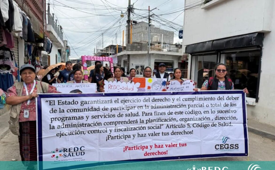 REDC-SALUD promueve la lactancia materna y la salud materno-infantil en San Ildefonso Ixtahuacán