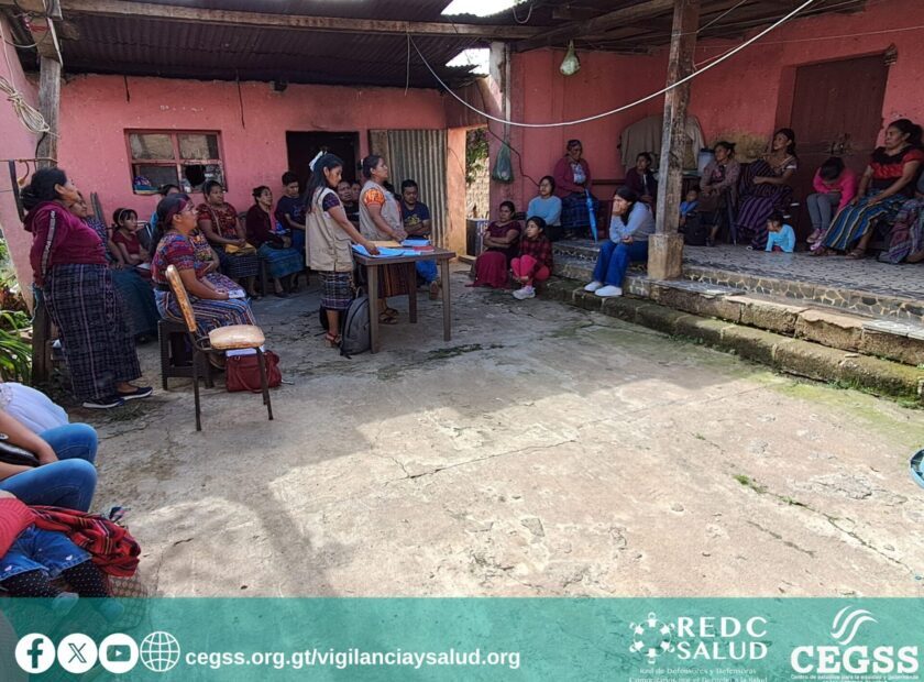 Fortalecen la participación ciudadana por el derecho a la salud en Momostenango