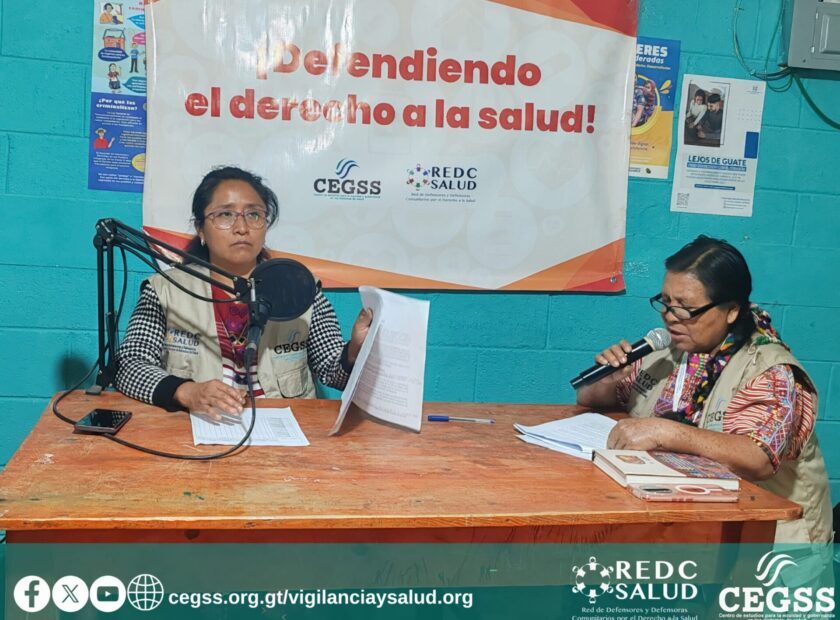 REDC-SALUD fortalece la vigilancia ciudadana desde la radio comunitaria en Todos Santos Cuchumatán