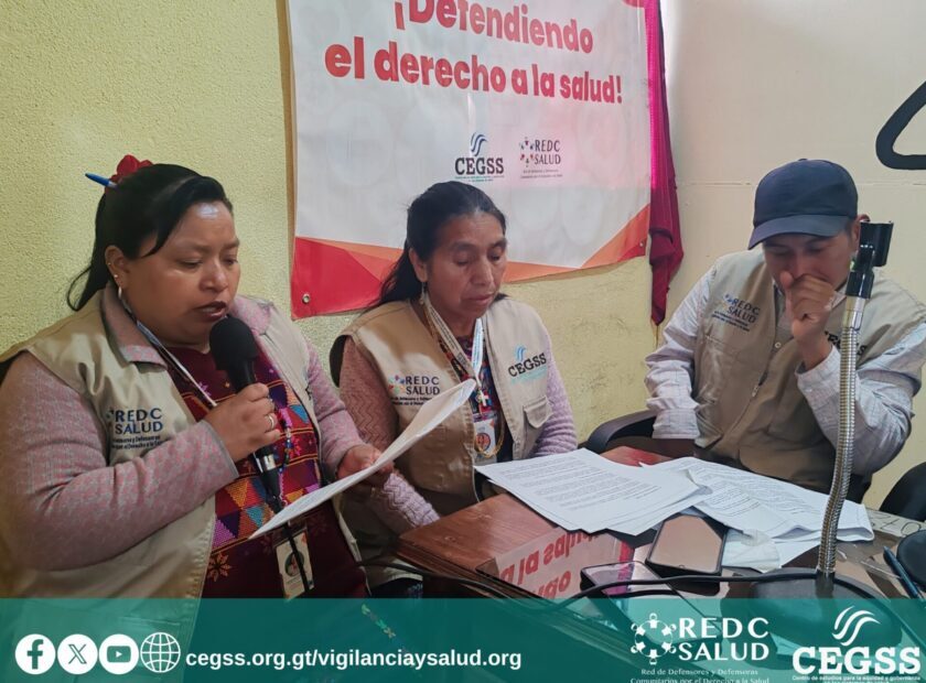 REDC-SALUD fortalece las capacidades para la vigilancia ciudadana desde la radio en Santa Eulalia