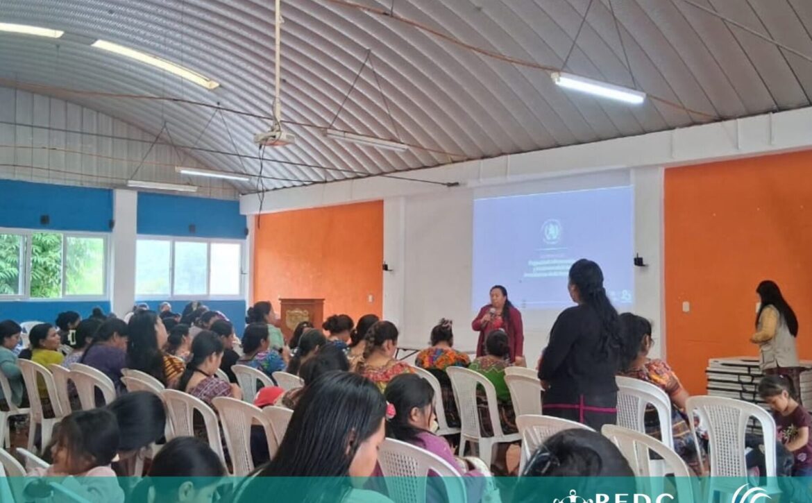 Mujeres de Santa María Visitación comparten sus experiencias para fortalecer el derecho a la salud