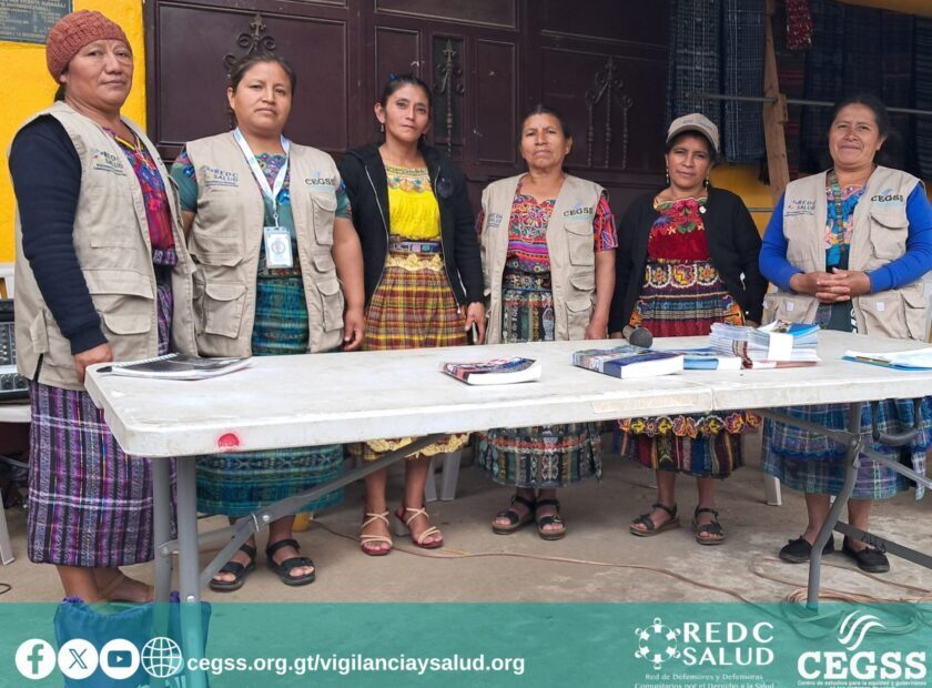 REDC-SALUD acerca información y acompañamiento sobre el derecho a la salud en San Vicente Buenabaj